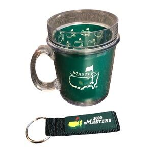 Masters Thermo‎ Serv Plastic Mug and 2000 Web Keychain